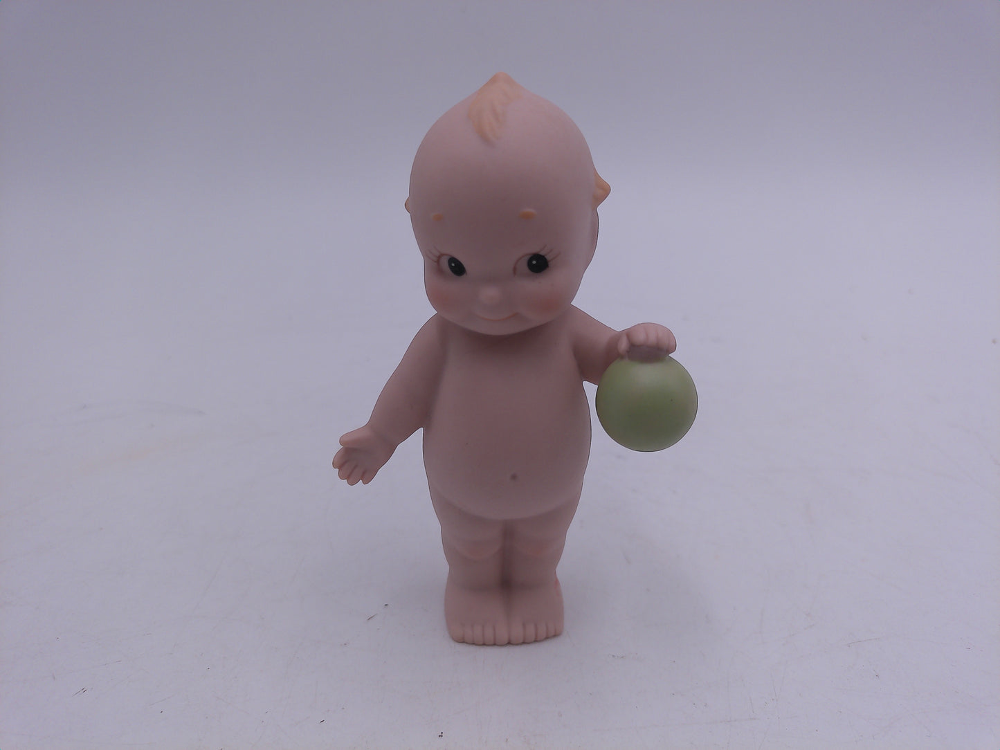 Kewpie Lot of 6 Kewpie in Hand Bell Christmas Kewpie Doll with Flowers