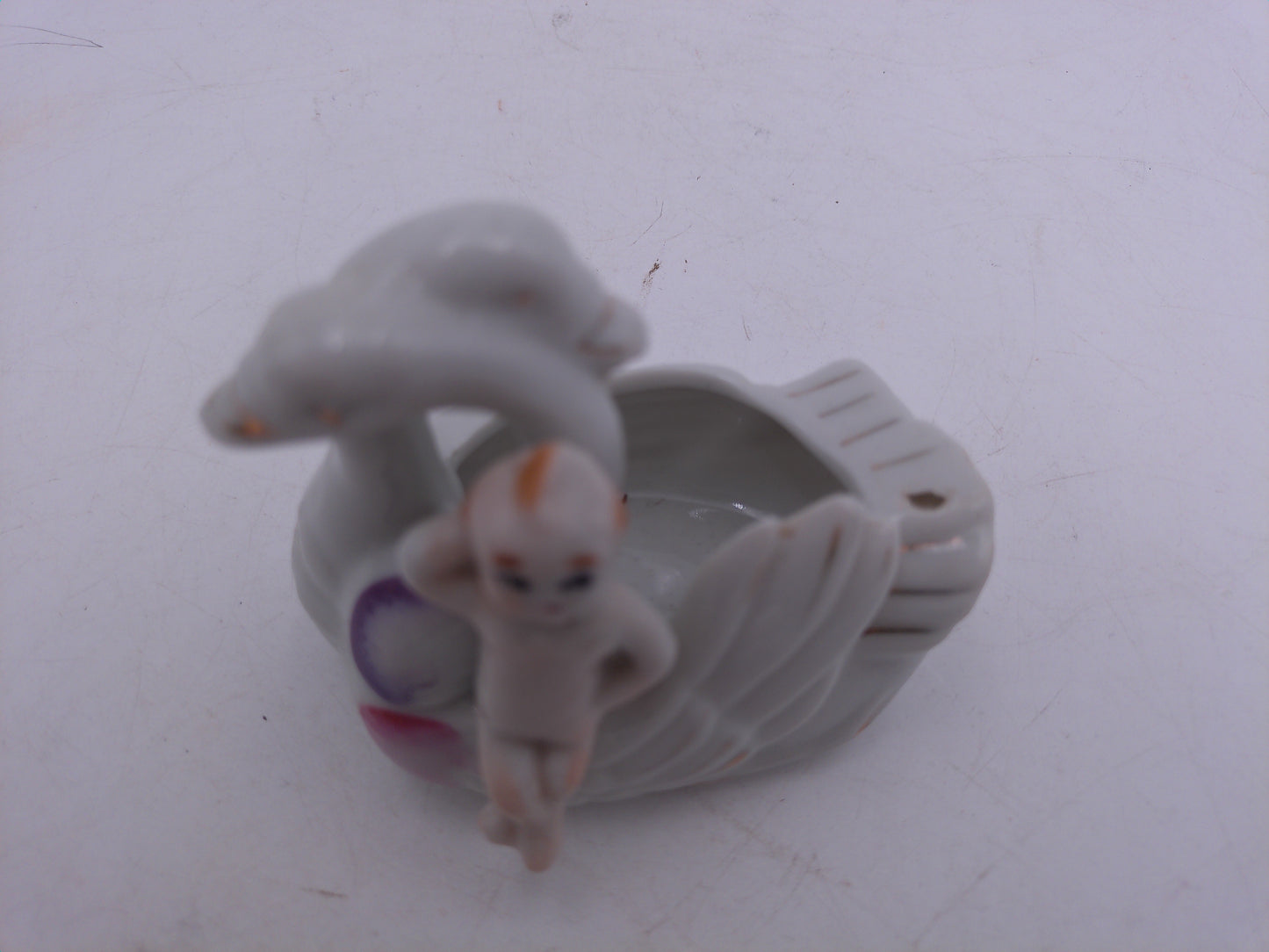Kewpie Lot of 5 With a star tinker bell Swan Bowl