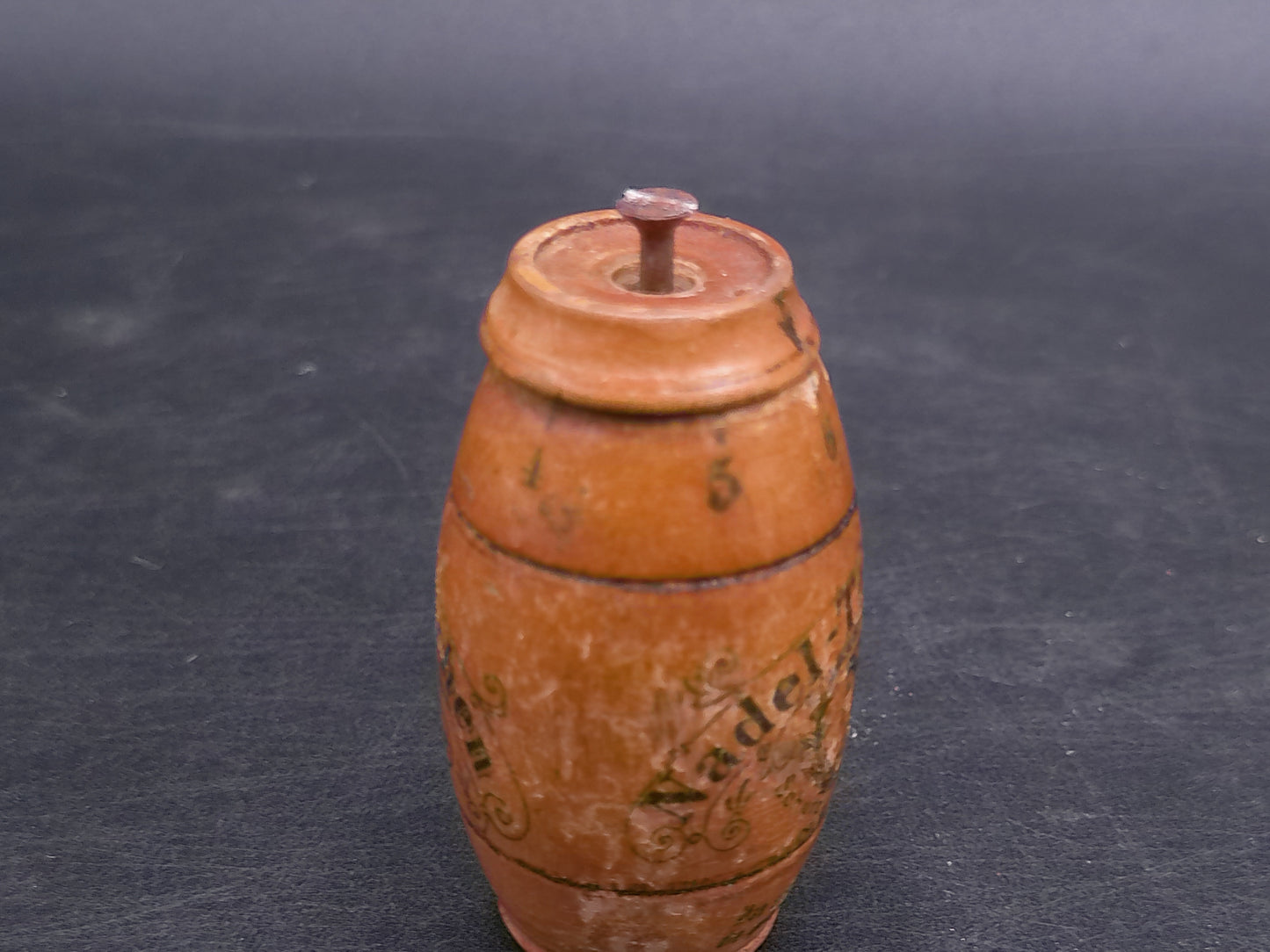 Wooden German Needle Case Holder And Pepper or Salt Shaker