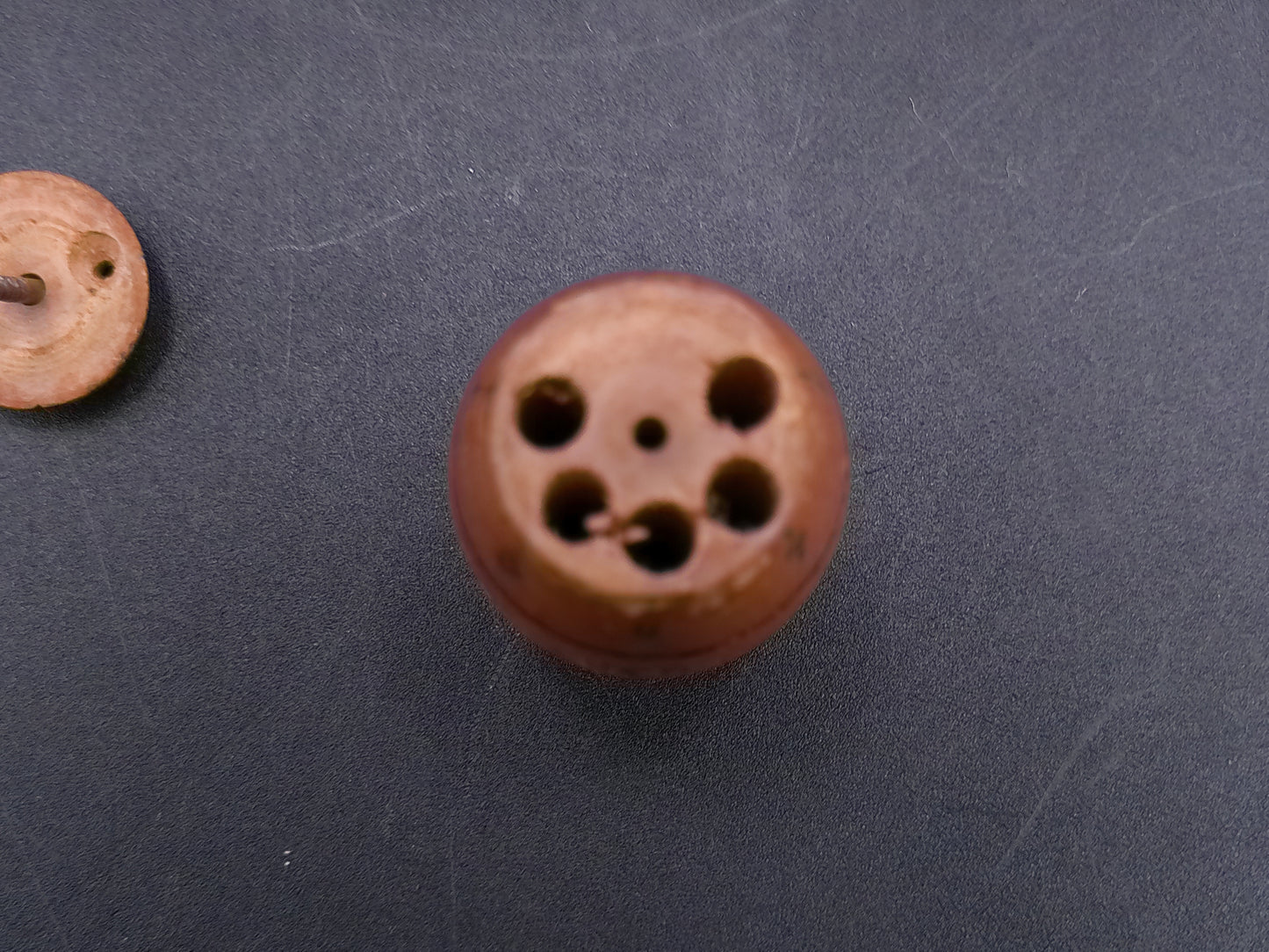 Wooden German Needle Case Holder And Pepper or Salt Shaker