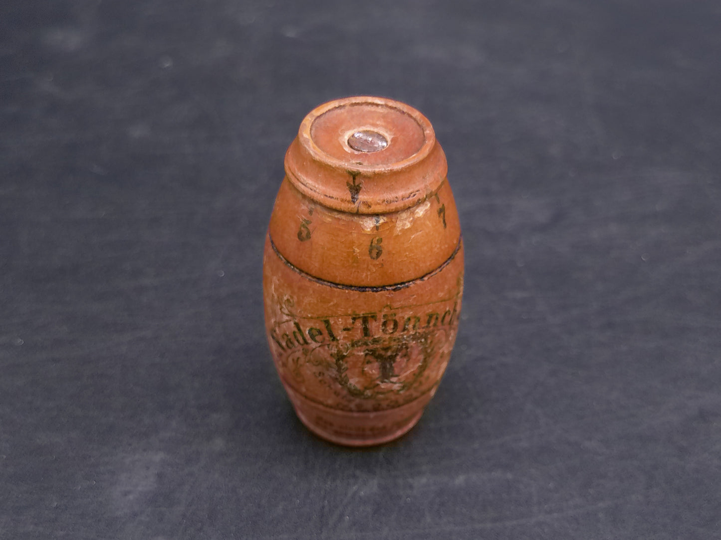 Wooden German Needle Case Holder And Pepper or Salt Shaker