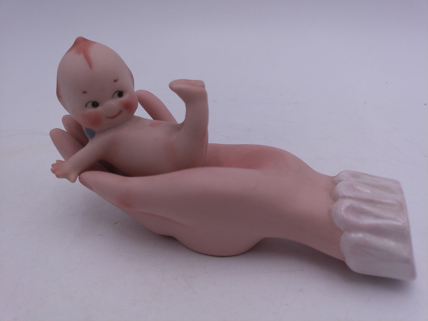 Kewpie Lot of 6 Kewpie in hand Nurse With Rabbit with Basket