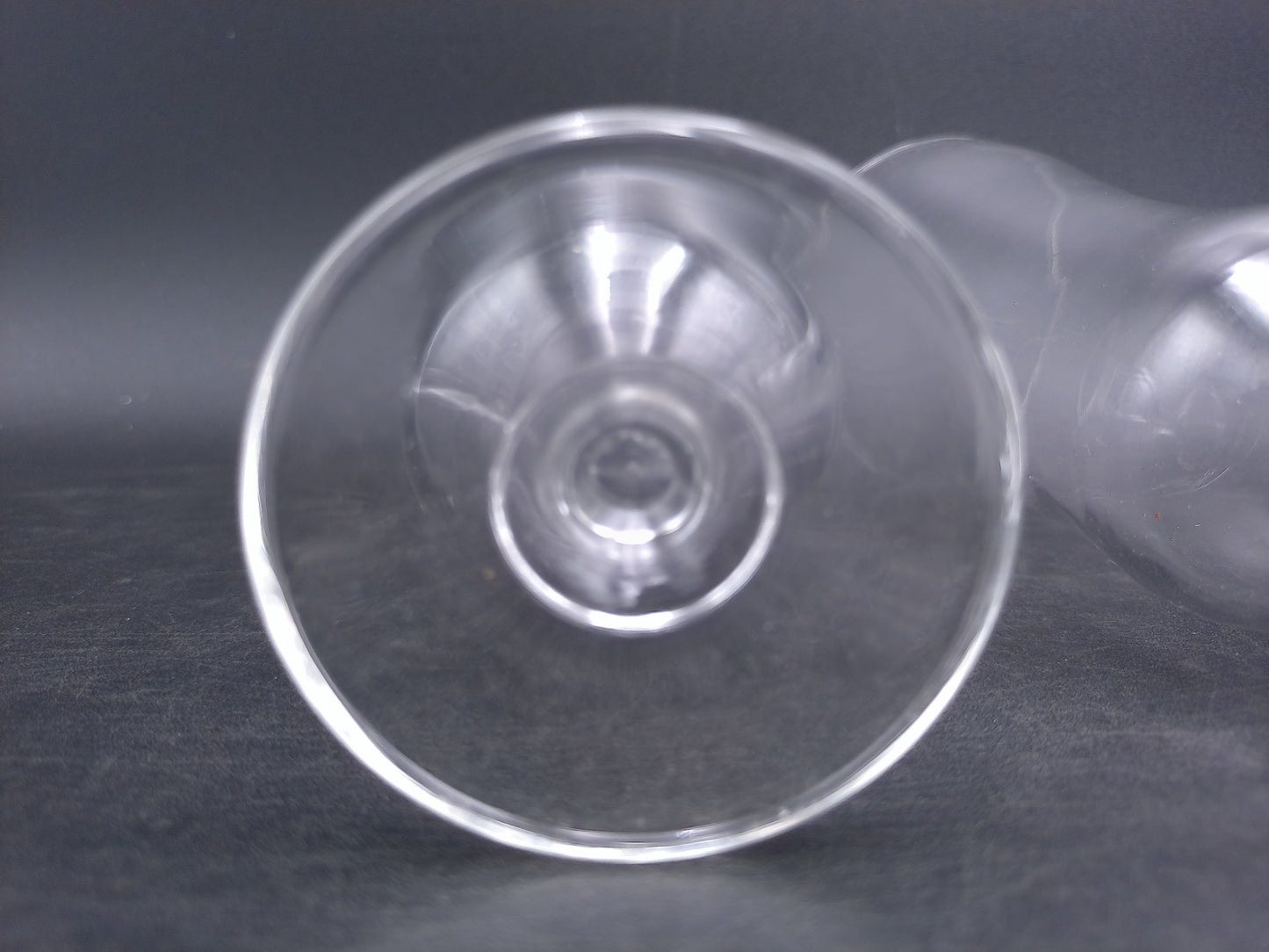 Tulip Glass Champagne Flutes Glasses Water Goblets 1980s