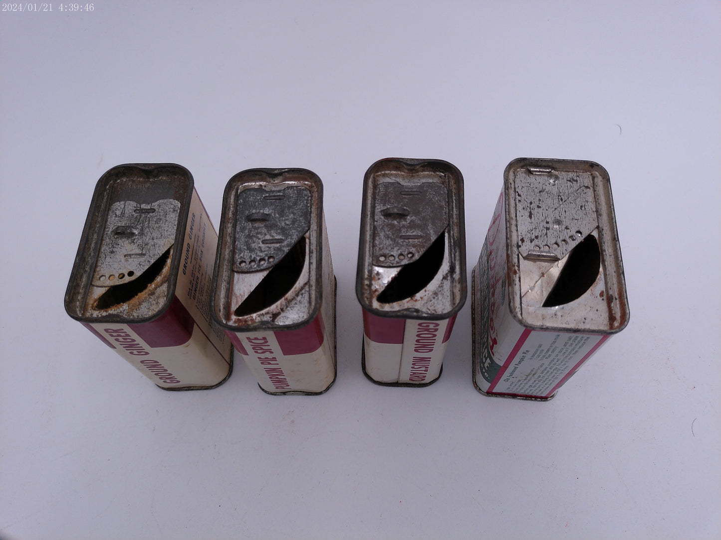Vintage Spices Kroger Lot of 4