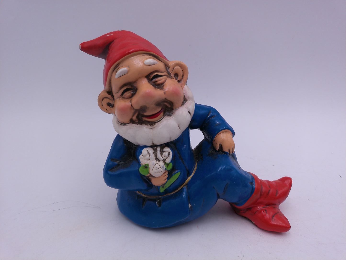 Gnome Vintage Chalkware Gnomes Elves Dwarves Figurines set of 11