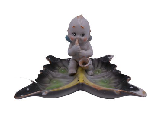 Kewpie on Butterfly playing saxophone Vintage