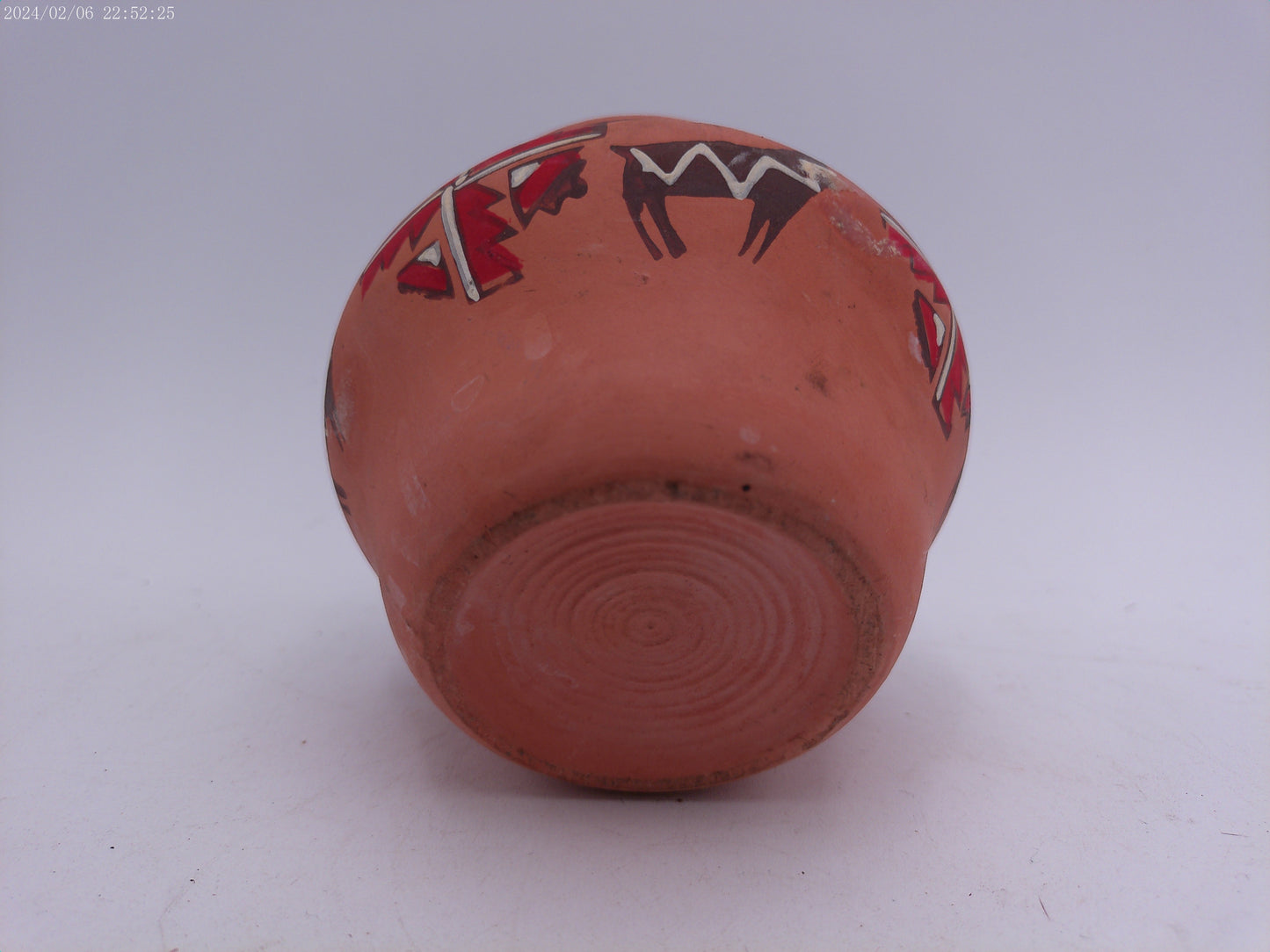 Vintage Native American Folk Art Pottery