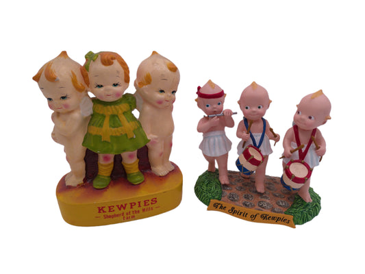 Kewpie "The Spirit of Kewpies" and Kewpie Bank 1950's