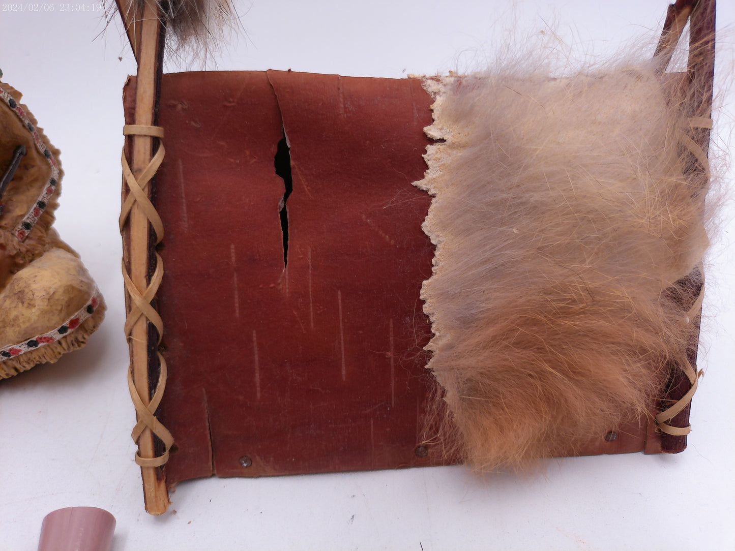 Sitting Indian Miniature Display With Tent