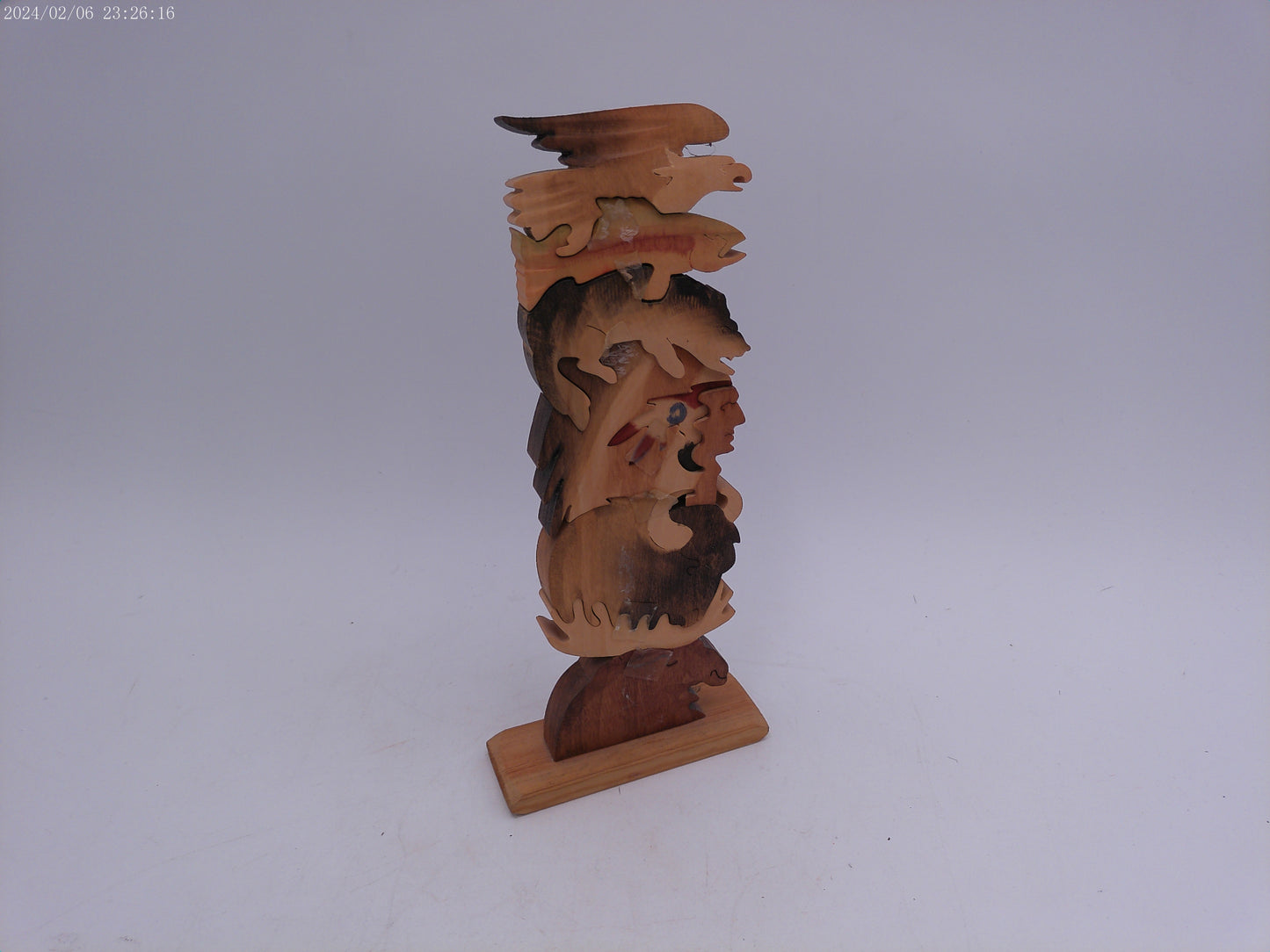 Indian Chief and Animal Wood Puzzle
