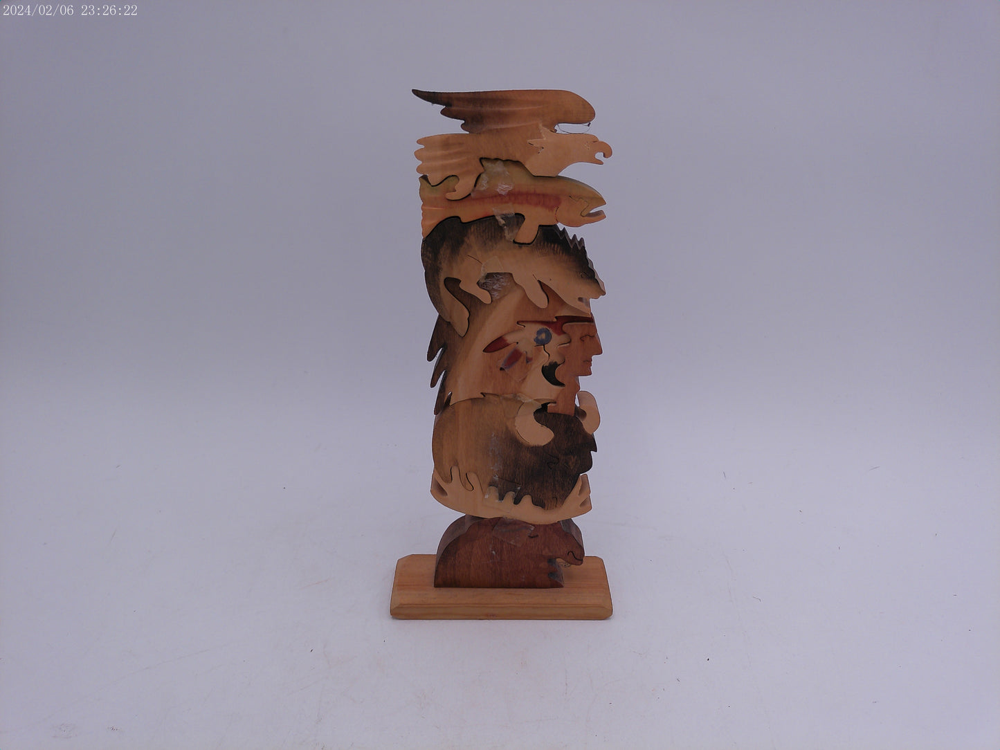 Indian Chief and Animal Wood Puzzle