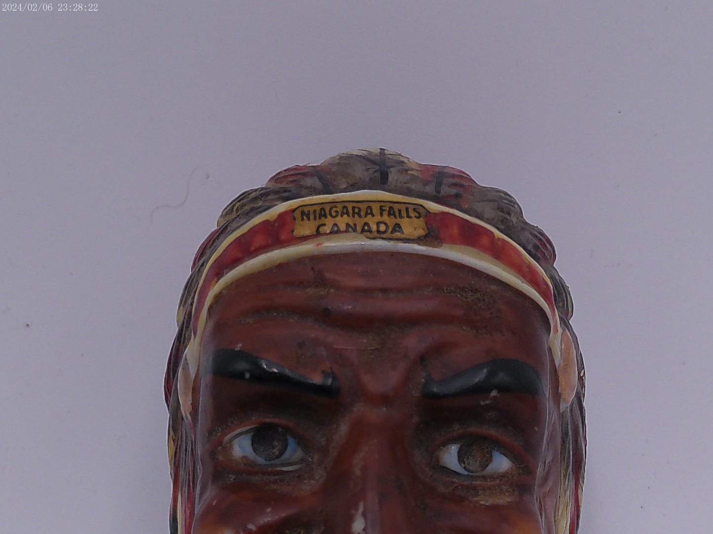 Indian Chef Ceramic Wall Display From Niagara falls