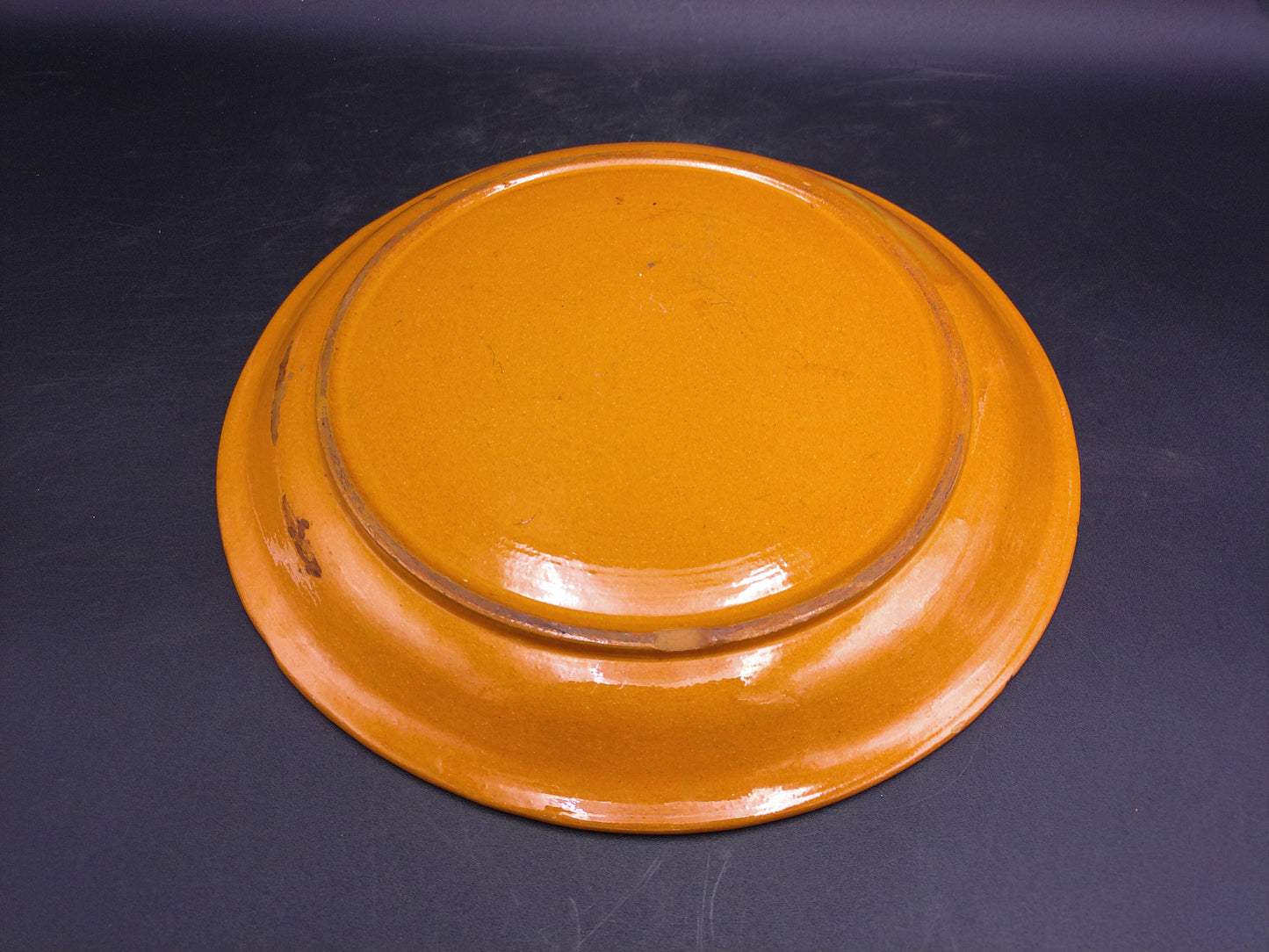 Hand Painted Beautiful Flower Design Ceramic Pottery Vintage Plate Platter