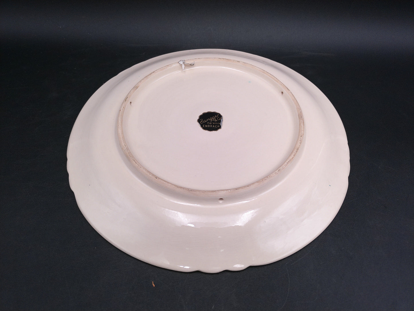 Wrestling Association Plate Schwingklub Zurcher Unterland 1957 Rare Swiss