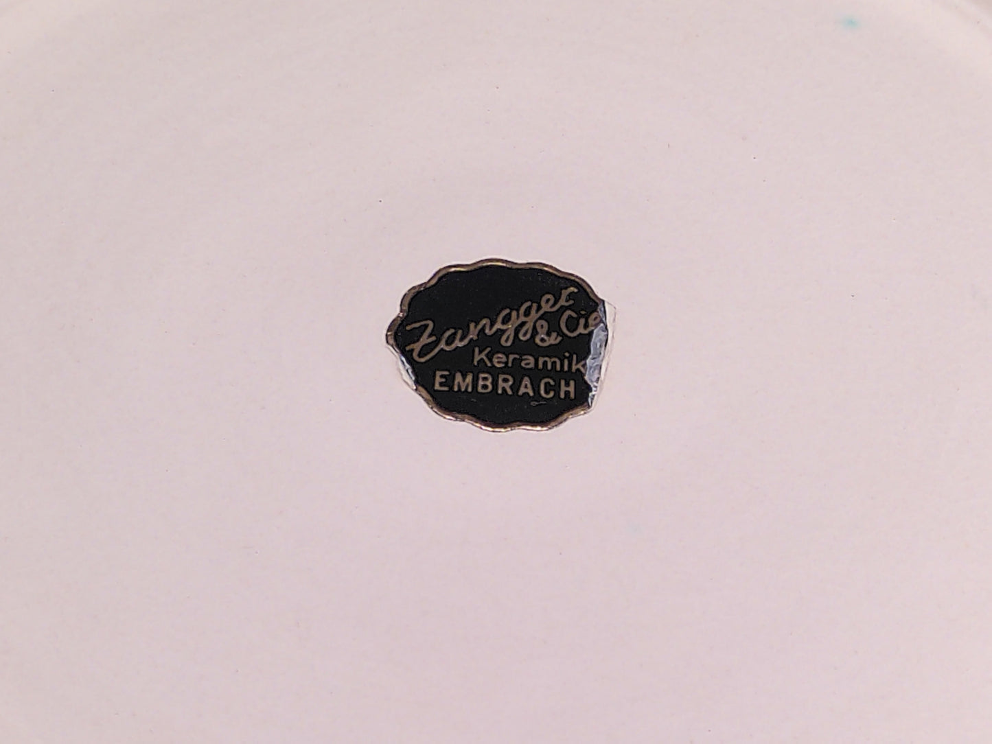Wrestling Association Plate Schwingklub Zurcher Unterland 1957 Rare Swiss