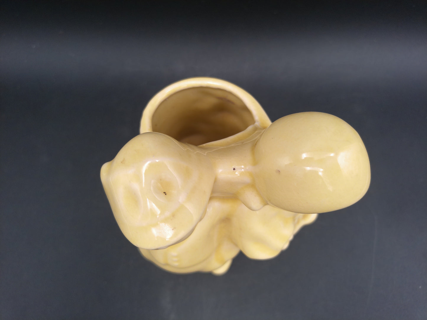 Cameron Pottery Vase Dutch Boy and Girl Planter