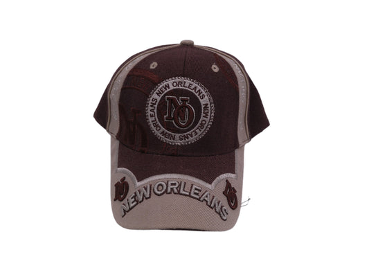 New Orleans City Hunter Hat brown  Color