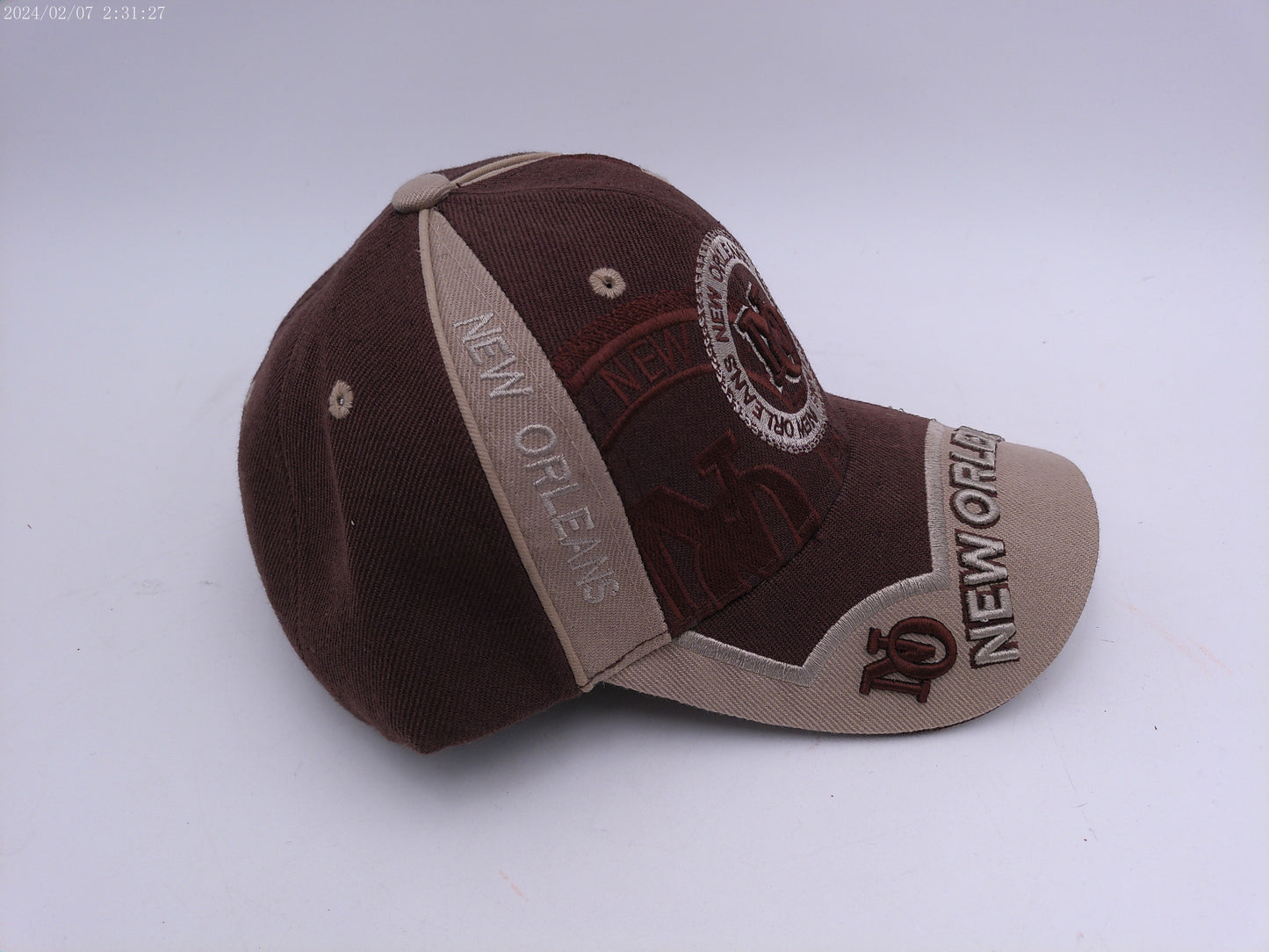 New Orleans City Hunter Hat brown Color