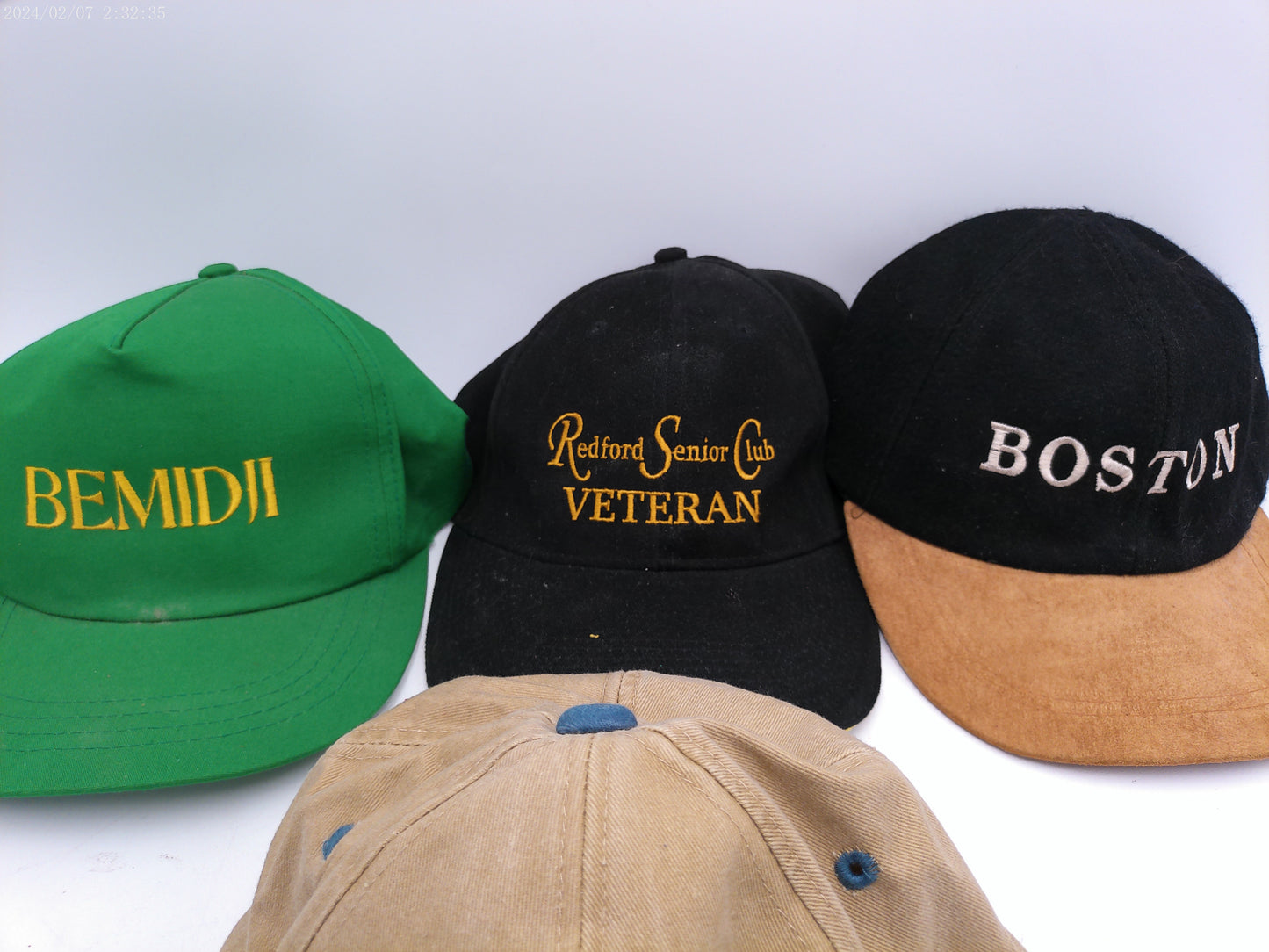 Lot of 4 Cool Men's Hat