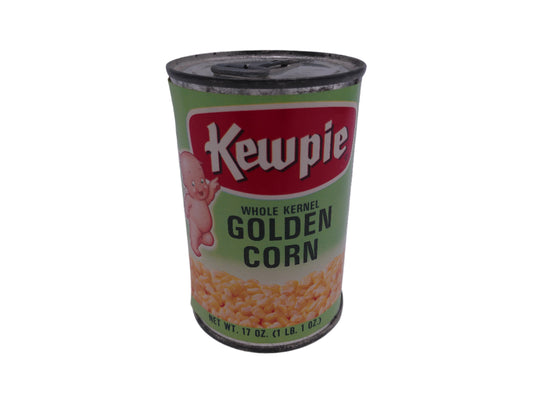 Kewpie Whole Kernel Golden Corn Can Label Vintage