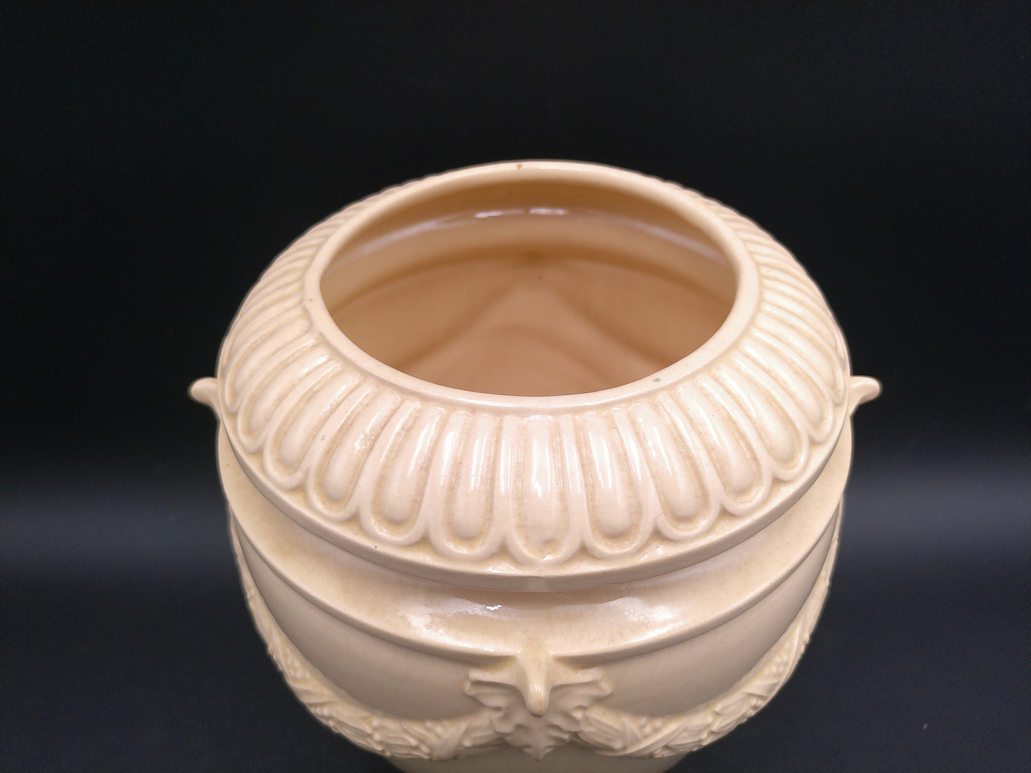 Beautiful Vase with Ribbon Rope Design Vintage