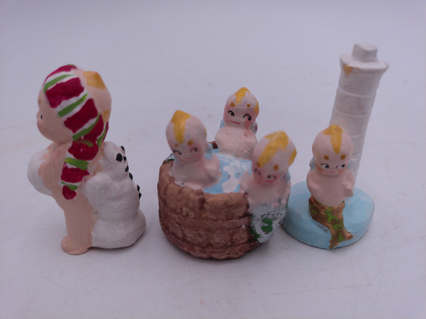 Kewpie Hugh Collection of vintage figurines Rare