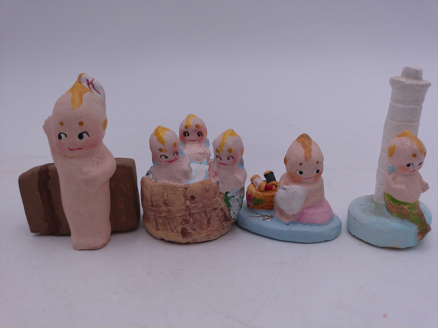 Kewpie Hugh Collection of vintage figurines Rare