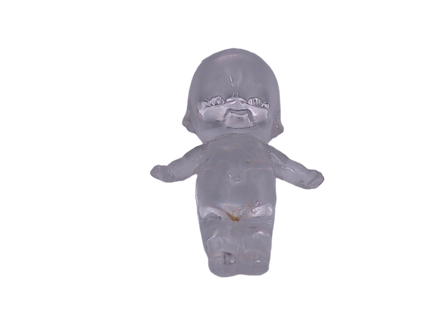 Kewpie crystal mascot figures Qty 9 pink and clear color