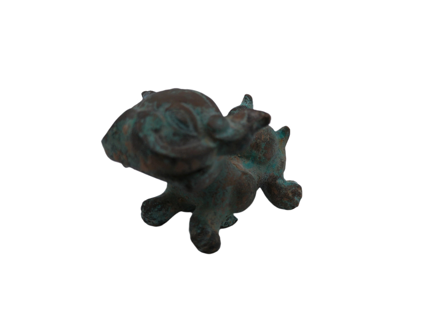 Antique cold cast Bronze metal Statue Asian Art Sculpture Rare