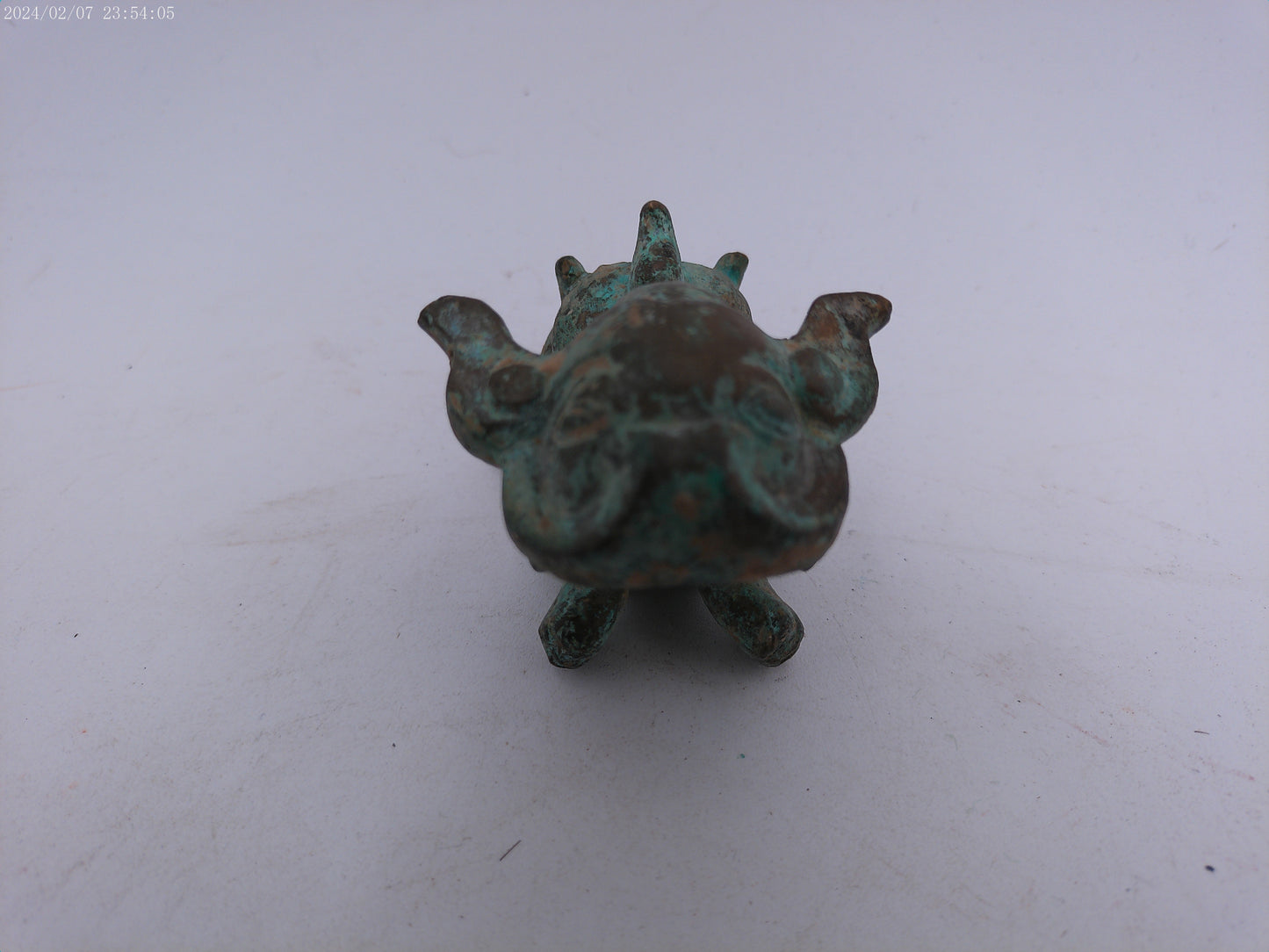 Antique cold cast Bronze metal Statue Asian Art Sculpture Rare