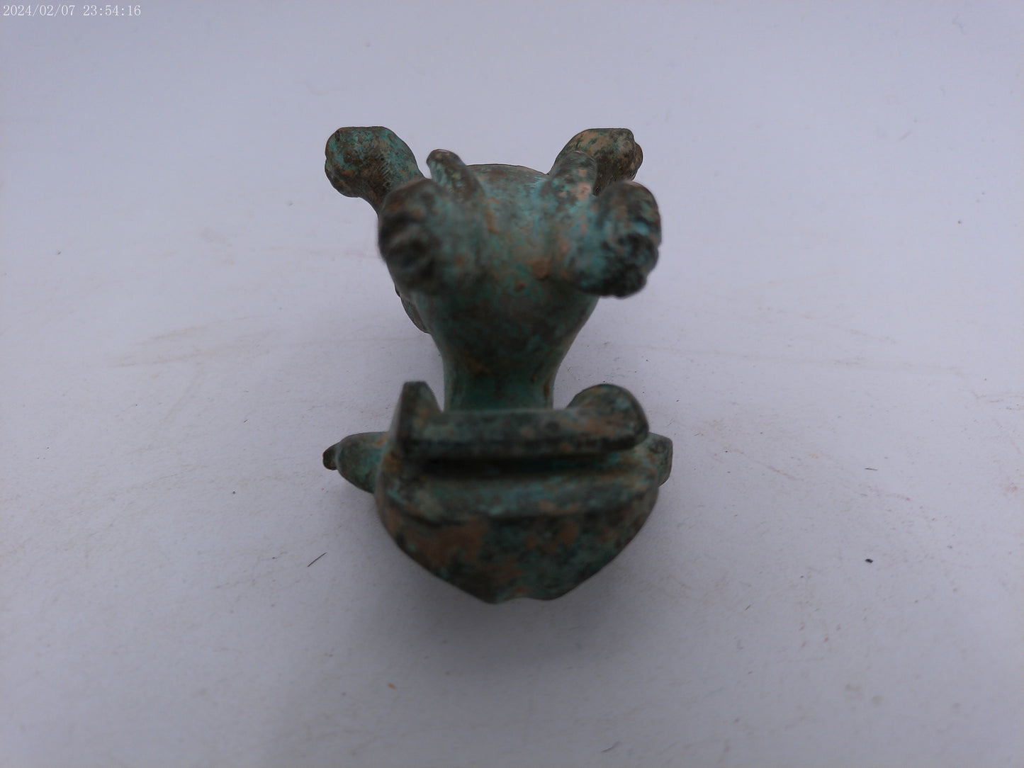 Antique cold cast Bronze metal Statue Asian Art Sculpture Rare