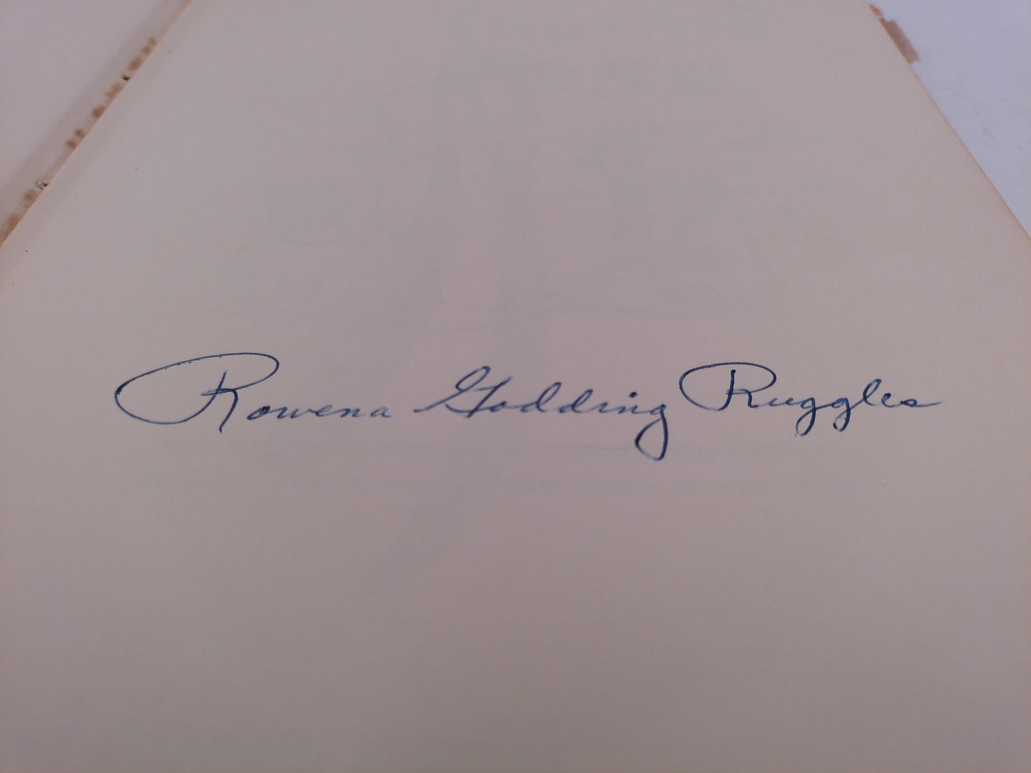 Kewpie "The one Rose" Book Rose O Niel Signed Copy by the Author Rowena Godding Ruggles