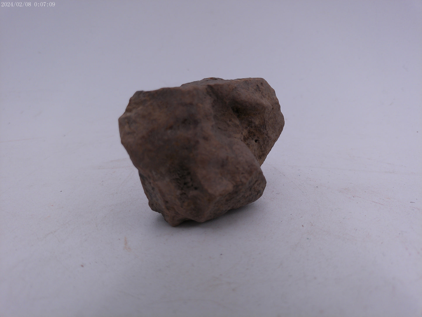 Ancient Pre Columbian Terracotta Head  Statue Figure