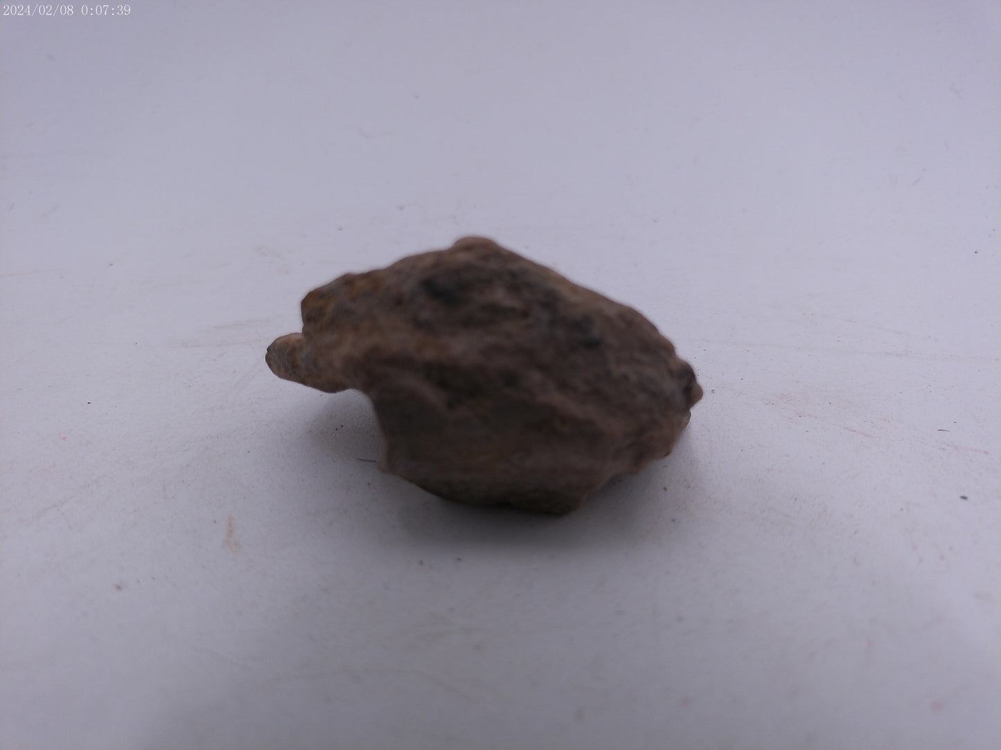 Ancient Pre Columbian Terracotta Head  Statue Figure