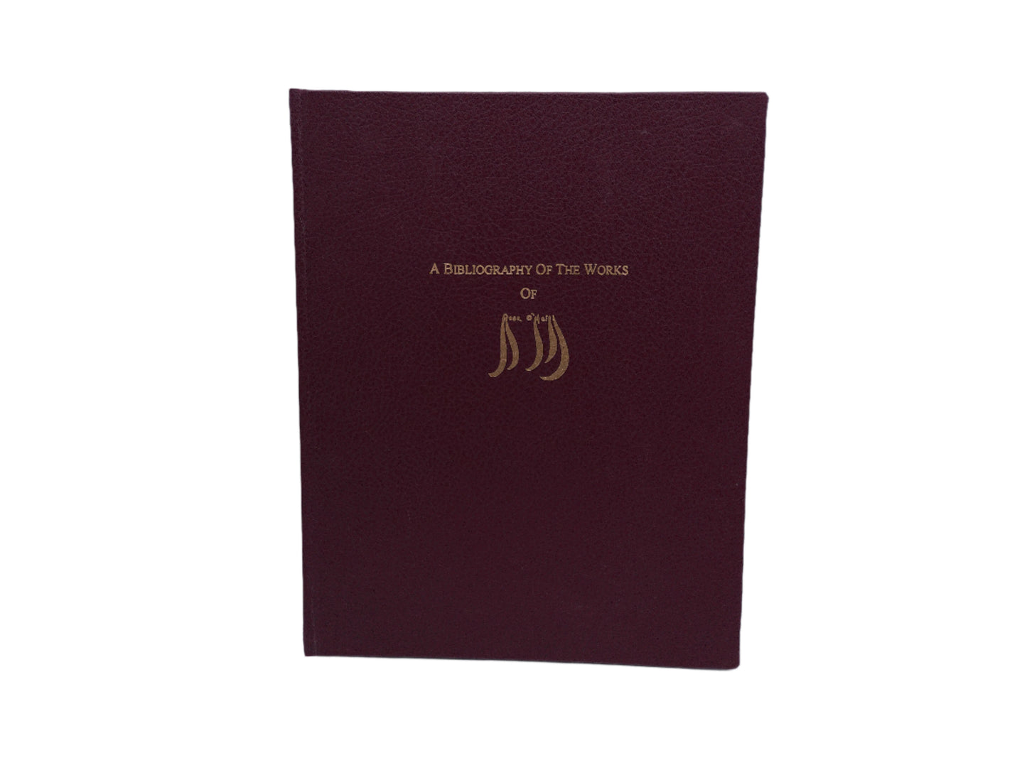 A Bibliography of The Works of Rose O'Neill book Signed by Both Authors No. 19 Super Rare