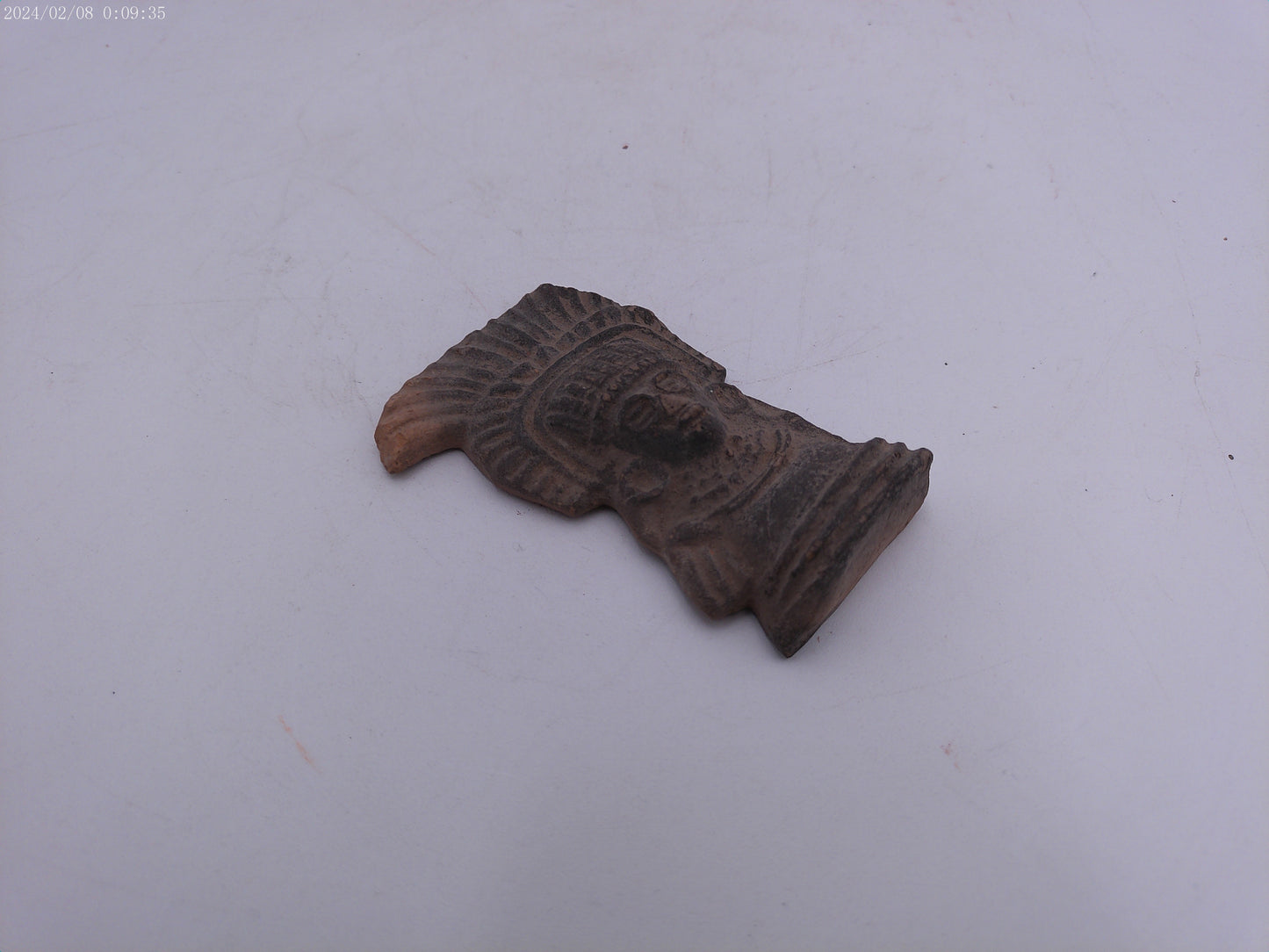 Old and rare Mayan, Incas or Aztec statuette pre-Columbian style