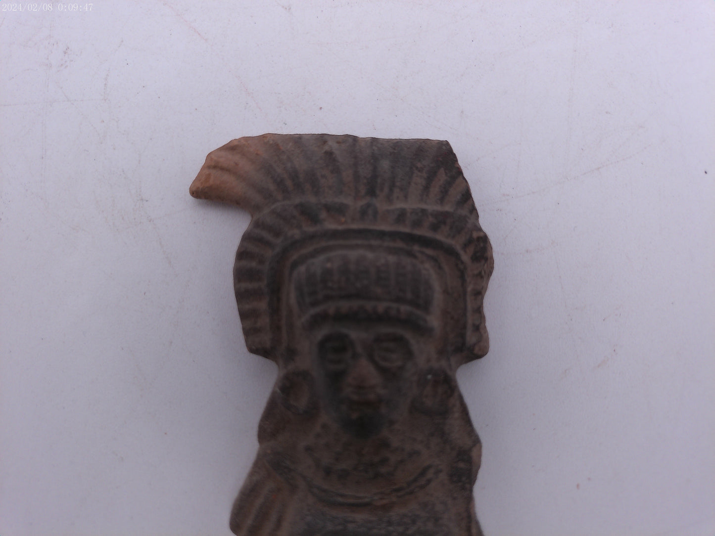 Old and rare Mayan, Incas or Aztec statuette pre-Columbian style