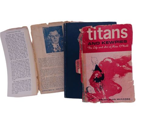 Book Titans and Kewpies The Life and Art of Rose O'Neill signed by Ralph McCanse Rare #2