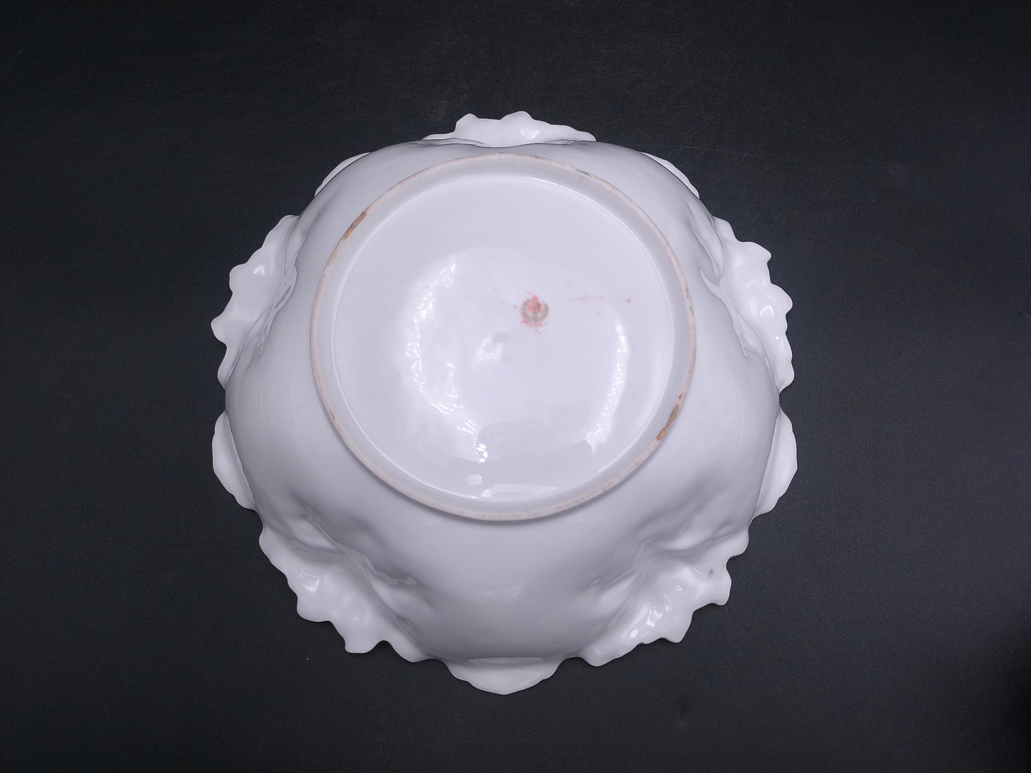 RS Prussia Bowl Gold Rim Floral Design Antique Beautiful