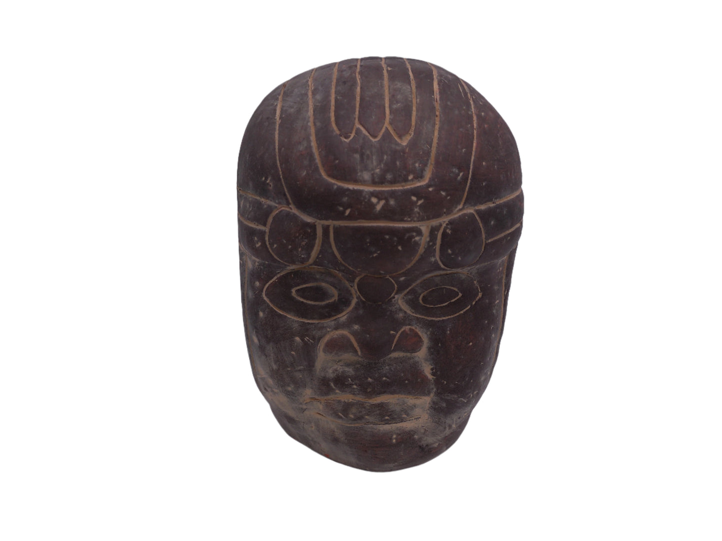 face Antique Sculpture Statue Vintage Head Mexico