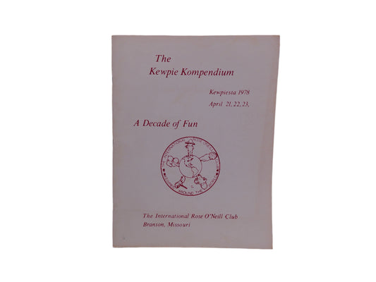 The Kewpie Kompendium The International Rose O'Neill Club book Rare