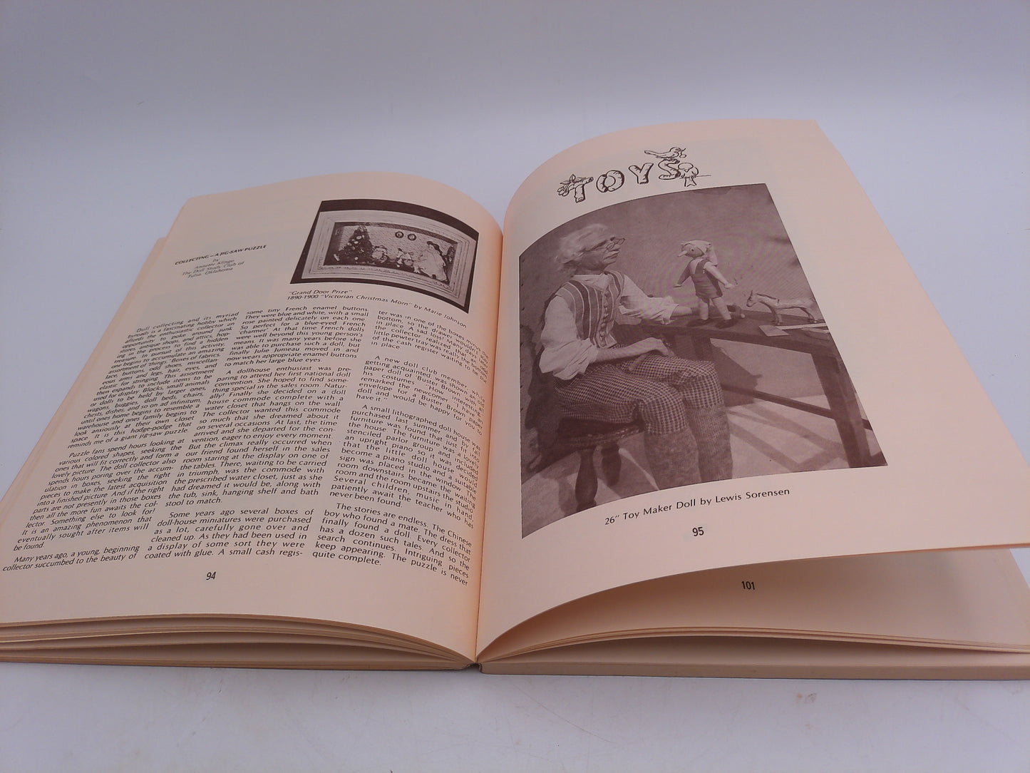 Book by Betty Whitman Omaha's 1st Doll Book Signed