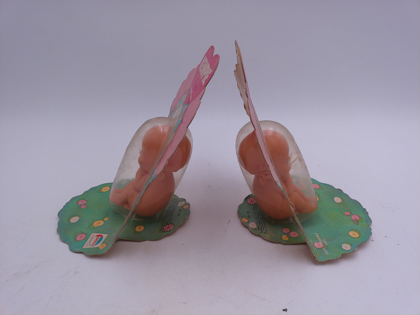 Kewpie Doll, Rose O'Neill Original Package, Kewpie Thinker AMSCO Doll lot of 2