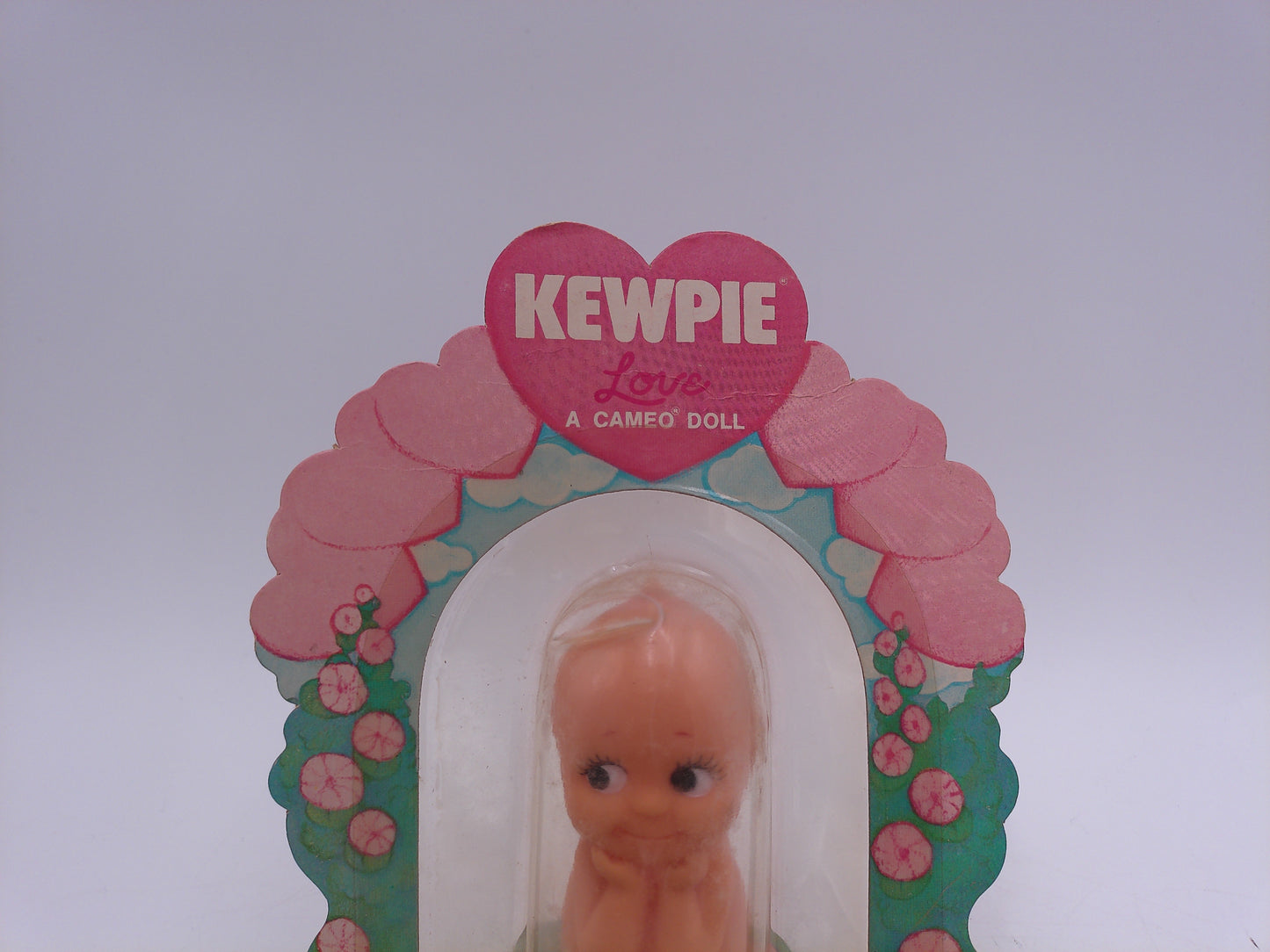 Kewpie Doll, Rose O'Neill Original Package, Kewpie Thinker AMSCO Doll lot of 2