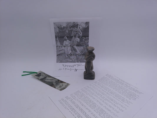 Rose O'Neill Sculpture and document The Embrace of the Free and its Mother #1