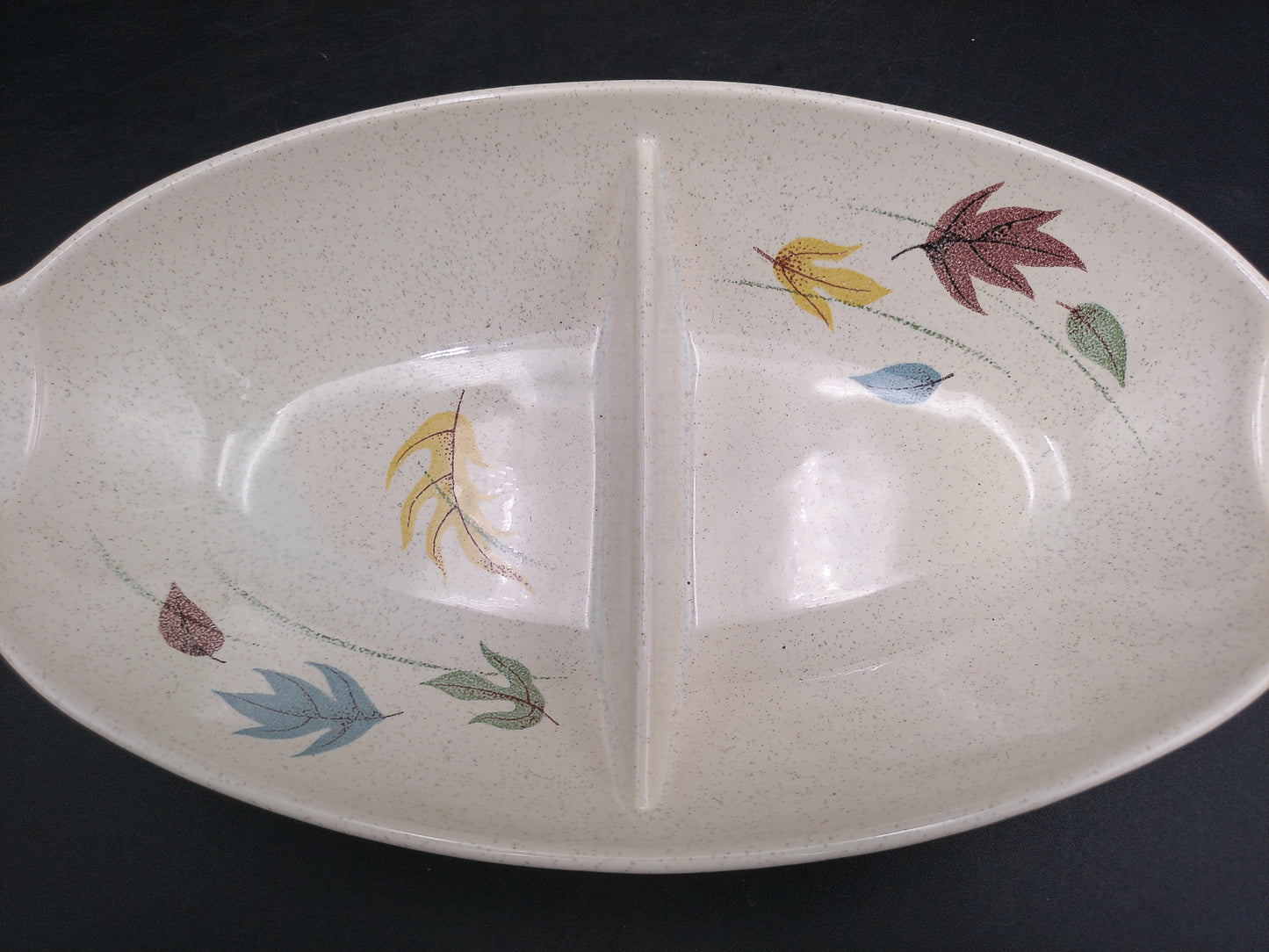Franciscan Cups, Dishes, Plate and Pitcher Leaf Design 1950s