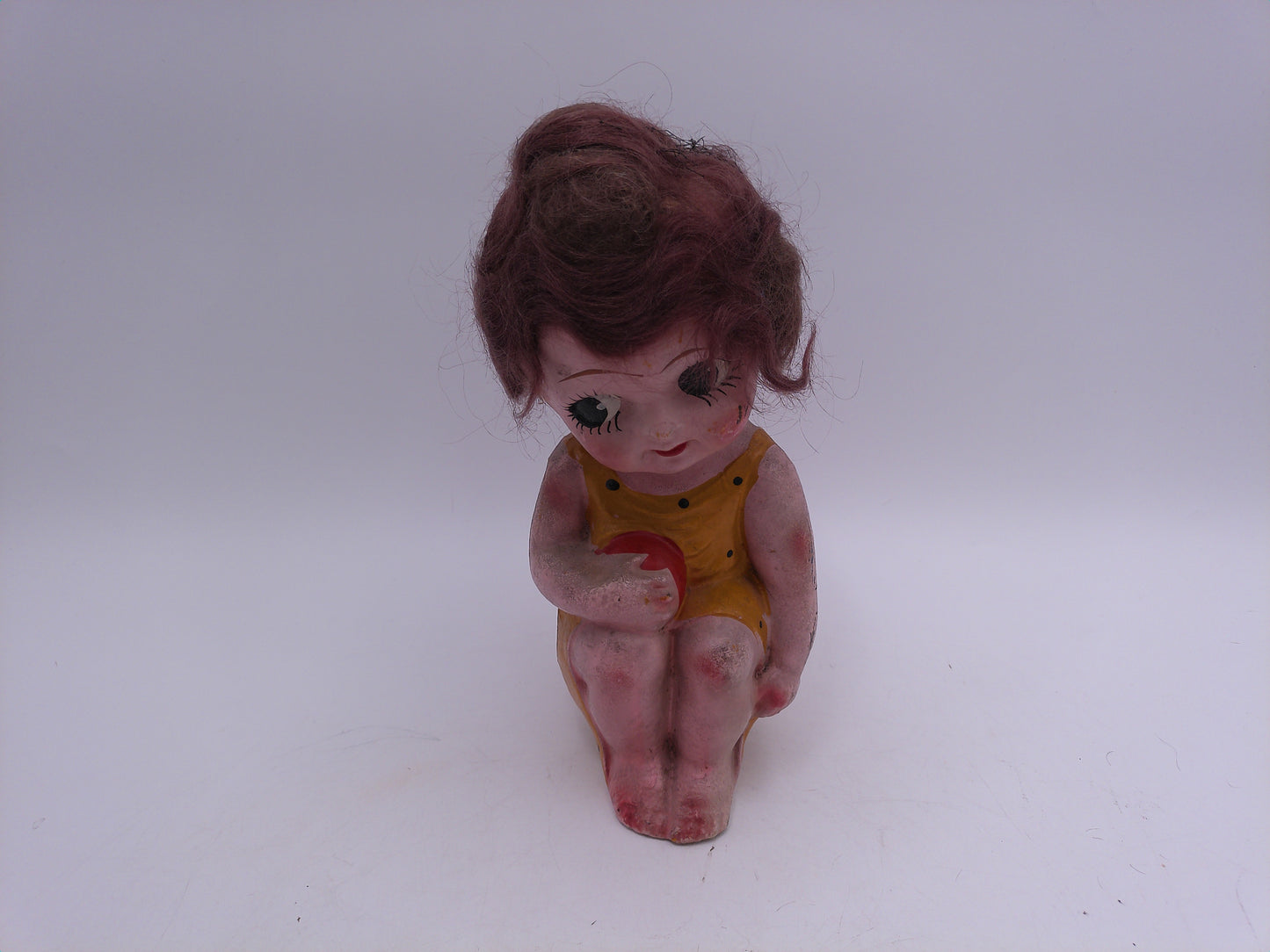 Kewpie Vintage Carnival Dolls lot of 3 Vintage