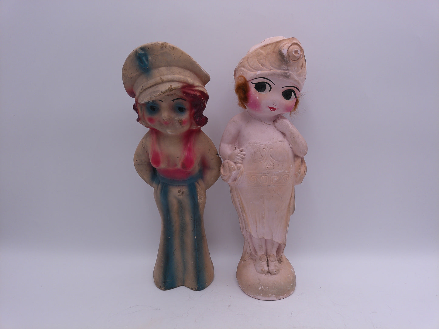 Kewpie Vintage Carnival Dolls lot of 3 Vintage
