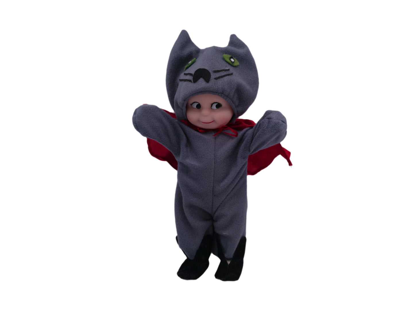 Kewpie Doll in Mouse outfit with cape in Box