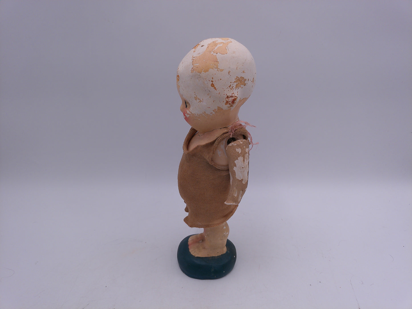 Kewpie Doll Vintage Rare 1921 signed on Bottom 11-1/2' Tall